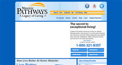 Desktop Screenshot of masonicpathways.com